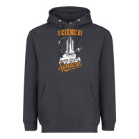 Smoke Science: Because You Can't Pray This Shit Into Space Heavyweight Hoodie - artisFamous