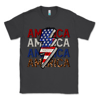 Smoke America with lightning bold Classic Tee - CowGirlArtShop