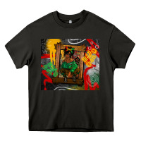 Asphalt juneteenth black woman fashion girl Heavy Core Tee - CowGirlArtShop