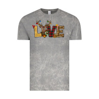 Cloud Rock christmas reindeer love Vintage Tee - RanaPortraitStore