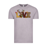 Vintage Zinc christmas reindeer love Vintage Tee - RanaPortraitStore