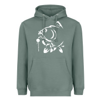 Sage carp fishing Heavyweight Hoodie - artisFamous