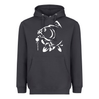 Smoke carp fishing Heavyweight Hoodie - artisFamous