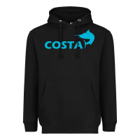 Black costa Heavyweight Hoodie - artisFamous