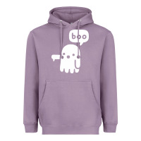 Lavender ghost of disapproval Heavyweight Hoodie - artisFamous