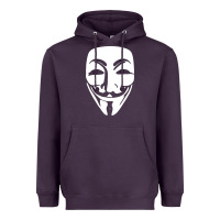 Plum anonymous misteryous Heavyweight Hoodie - artisFamous