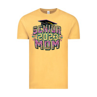Vintage Mustard Senior 2023 mom Mother's Day Vintage Tee - FaDigitalArtStudio