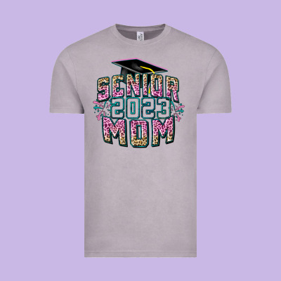 Senior 2023 Mom Mother's Day Vintage Tee Designed By Fadigitalartstudio