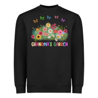 Black grandma garden birth month flower Heavyweight Sweatshirt - JahusDesignShop
