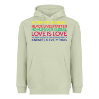 Matcha Anti Trump Science is Real Black Lives Matter T shirt Heavyweight Hoodie - artisFamous