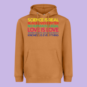 Anti Trump Science Is Real Black Lives Matter T Shirt Heavyweight Hoodie Designed By Artisfamous