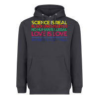 Smoke Anti Trump Science is Real Black Lives Matter T shirt Heavyweight Hoodie - artisFamous