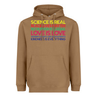 Toasted Coconut Anti Trump Science is Real Black Lives Matter T shirt Heavyweight Hoodie - artisFamous