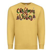 Antique Gold christmas vibes Premium Sweatshirt - JahusDesignShop
