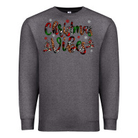 Charcoal Heather christmas vibes Premium Sweatshirt - JahusDesignShop