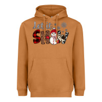 Meerkat let it snow snowman Heavyweight Hoodie - JahusDesignShop