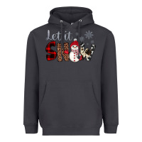 Smoke let it snow snowman Heavyweight Hoodie - JahusDesignShop