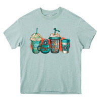 Arona turquoise junkie coffee cups Heavy Core Tee - Jasminsmagicworld