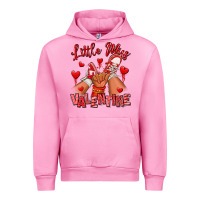 Fuchsia Pink little miss valentine afro kid sneakers Urban Hoodie - RanaPortraitStore