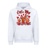 White little miss valentine afro kid sneakers Urban Hoodie - RanaPortraitStore