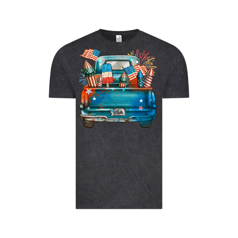Customize Usa Truck Vintage Tee by FaDigitalArtStudio | Teevron