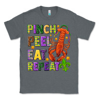 Pinch Peel Eat Repeat Crawfish Classic Tee | Teevron