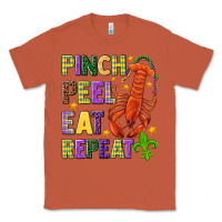 Copper Pinch peel eat repeat crawfish Classic Tee - HowdyJamesFarm