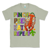 Matcha Pinch peel eat repeat crawfish Classic Tee - HowdyJamesFarm