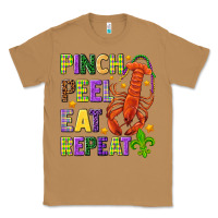 Toasted Coconut Pinch peel eat repeat crawfish Classic Tee - HowdyJamesFarm