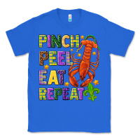 True Royal Pinch peel eat repeat crawfish Classic Tee - HowdyJamesFarm