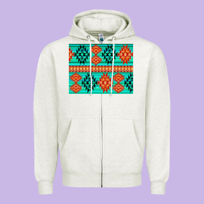 Aztec Pattern Background 3200x2400 Zipper Hoodie Designed By Adodesignshop