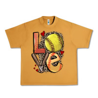 Peanut Butter love softball Urban Heavy Tee - FaDigitalArtStudio