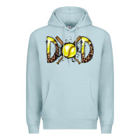 Blue Mist dad softball Premium Hoodie - RacoonDesign