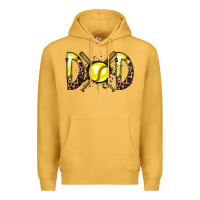 Mustard dad softball Premium Hoodie - RacoonDesign