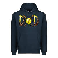Navy dad softball Premium Hoodie - RacoonDesign