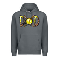 Rock dad softball Premium Hoodie - RacoonDesign