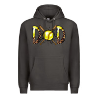 Smoke dad softball Premium Hoodie - RacoonDesign