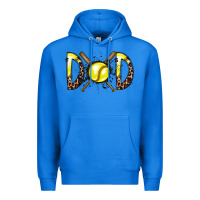 True Royal dad softball Premium Hoodie - RacoonDesign
