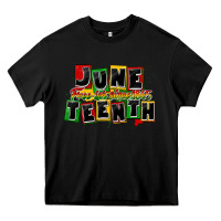 Black juneteenth freeish since 1865 Heavy Core Tee - CowGirlArtShop