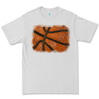 Dove Grey Basketball leopard glitter background Premium Tee - HowdyJamesFarm