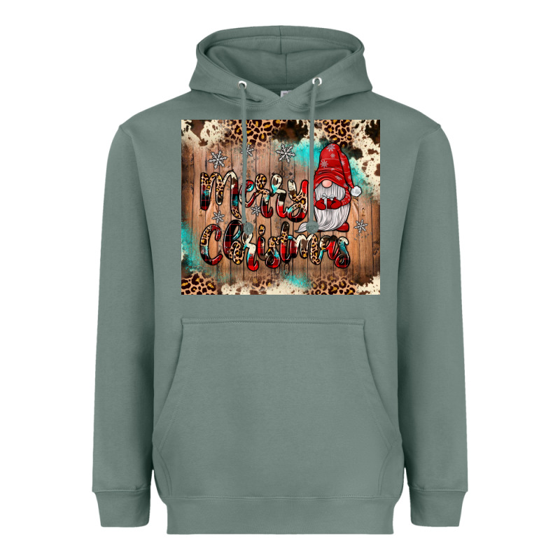 Merry Christmas Gnome Heavyweight Hoodie by JahusDesignShop | Teevron