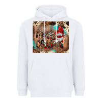 White merry christmas gnome Heavyweight Hoodie - JahusDesignShop