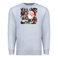 Heather Grey ho ho ho coaster Premium Sweatshirt - JahusDesignShop