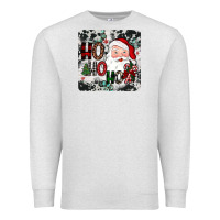 Oatmeal Heather ho ho ho coaster Premium Sweatshirt - JahusDesignShop