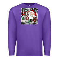 Purple ho ho ho coaster Premium Sweatshirt - JahusDesignShop