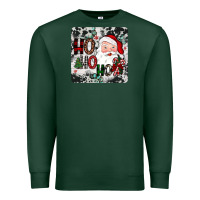Sports Green ho ho ho coaster Premium Sweatshirt - JahusDesignShop