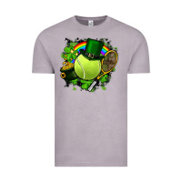Vintage Zinc St. Patrick's Day Tennis Vintage Tee - FaDigitalArtStudio