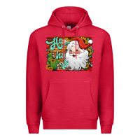 Cardinal ho ho ho santa claus Premium Hoodie - Jasminsmagicworld