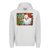 Ho Ho Ho Santa Claus Premium Hoodie | Teevron