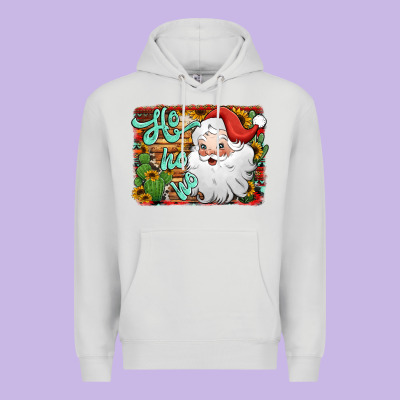 Ho Ho Ho Santa Claus Premium Hoodie Designed By Jasminsmagicworld